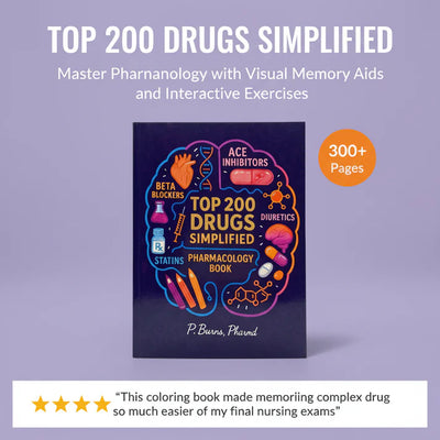 200 Drugs Simplified Pharmacology Book